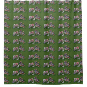 Woodland Animals Shower Curtain