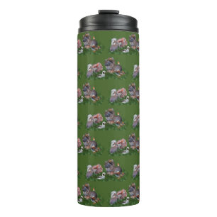 Woodland Animals Thermal Tumbler
