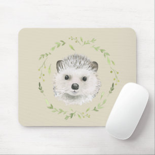Woodland Animals Watercolor Simple Mouse Pad