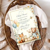 Woodland Baby Friends Baby Shower