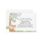 Woodland Baby Shower Book Request Enclosure Card