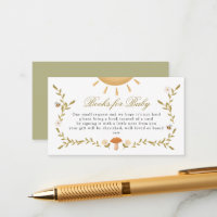 Woodland Baby Shower Books for Baby