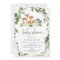 Woodland Baby Shower Greenery Forest Animal