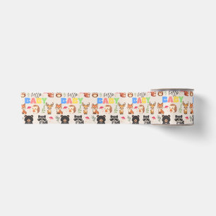 Woodland Baby Shower Satin Ribbon