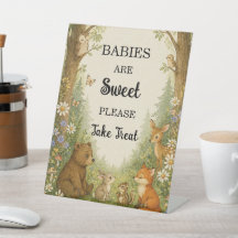 Woodland Baby Shower Treat Table Forest Animals