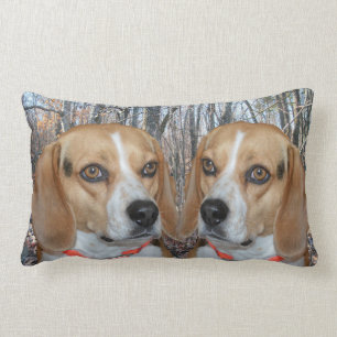 Woodland Beagles Lumbar Cushion