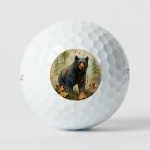 Woodland Bear Golf Balls