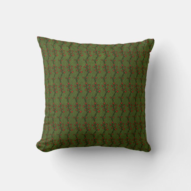 Woodland Berries Pillow (Front)