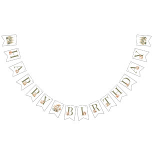 Woodland Birthday Party Bunting