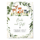 Woodland Books & Gifts Baby Shower Sign