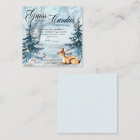 Woodland Boy Baby Shower Guess Candies in Jar Game