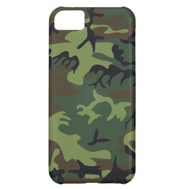 Woodland Camo Case-Mate iPhone Case (Back)