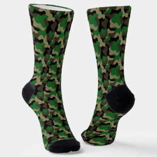 Woodland Camo for Everyday Missions Socks
