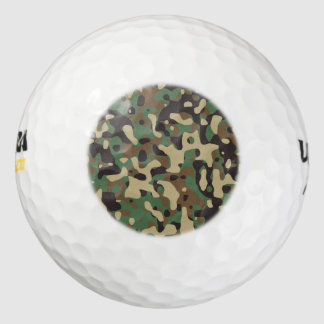 Woodland Camo Golf Balls