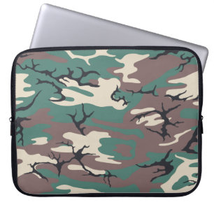 Woodland Camo Laptop Sleeve