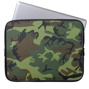 Woodland Camo Laptop Sleeve