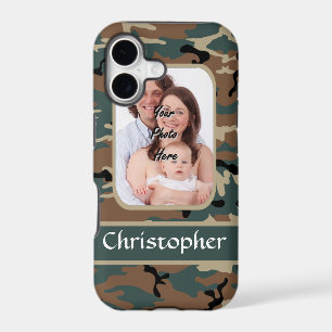 Woodland camo pattern
