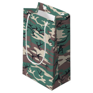 Woodland Camo Small Gift Bag