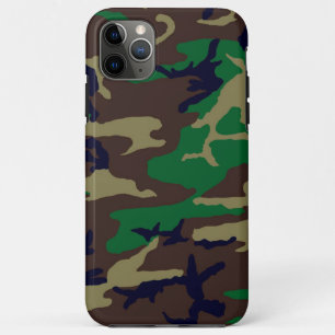 Woodland Camouflage Apple iPhone 11 Pro Max Case