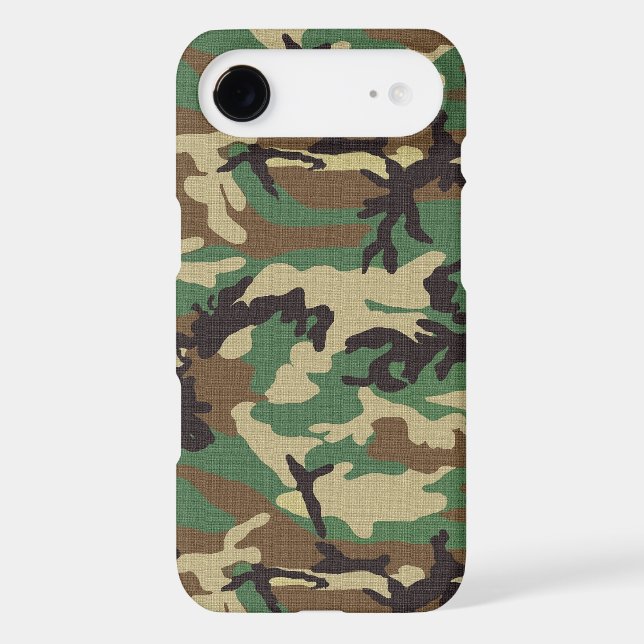 Woodland Camouflage Case-Mate iPhone Case (Back)