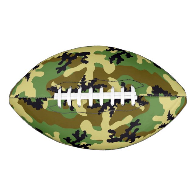 Woodland camouflage football (Front)