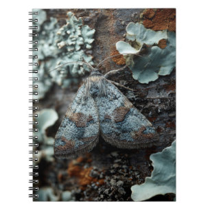 Woodland Camouflage Moth Notebook