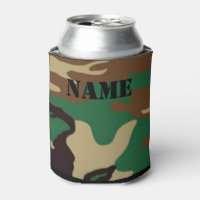 Woodland Camouflage ~ Personalised Name / Initials