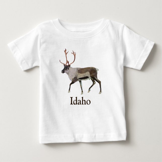 Woodland Caribou Baby T-Shirt (Front)