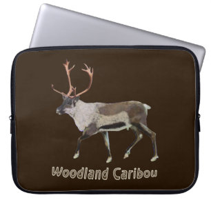 Woodland Caribou Laptop Sleeve