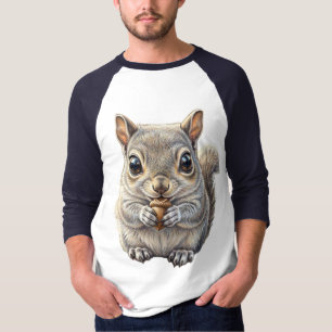 Woodland charm Squirrel nut gatherer T-Shirt