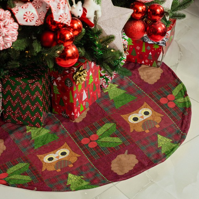Woodland Christmas Tree Skirt (Creator Uploaded)