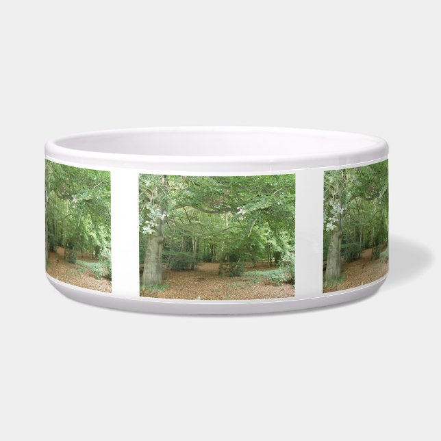 Woodland Clearing Dog Bowl (Front)