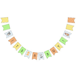 Woodland Creature Baby Shower  Bunting