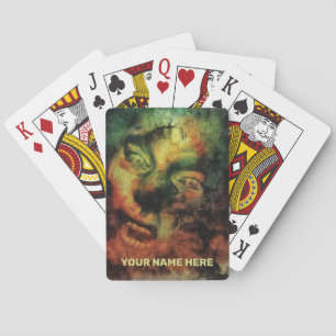 Woodland creature. Customisable text Playing Cards