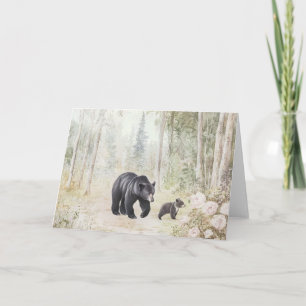 Woodland Creatures Note Card