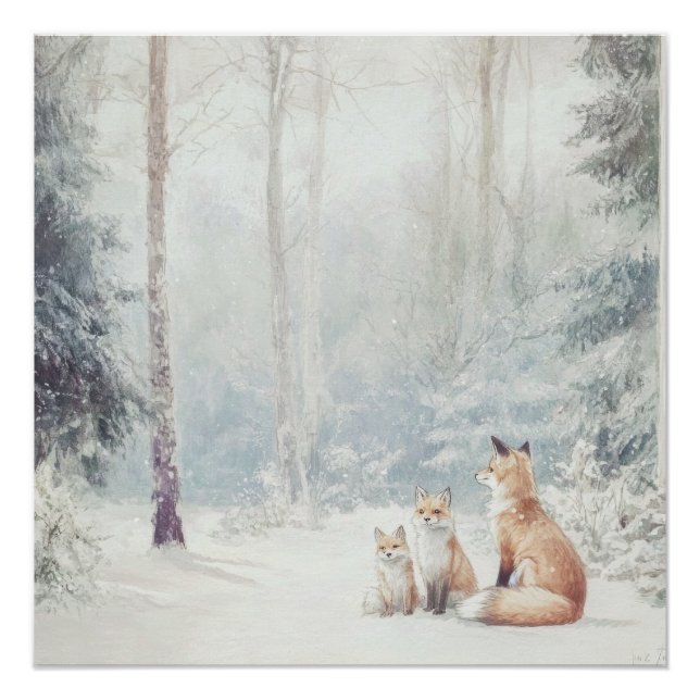Woodland Creatures Poster (Front)