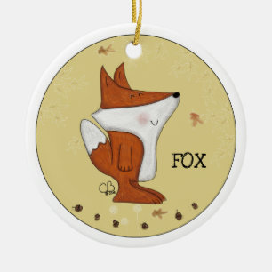 Woodland Crew-Best Forest Friends/ Individual Ceramic Ornament