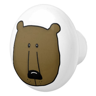 Woodland Critters-Best Forest Friends-Bear Ceramic Knob