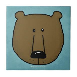 Woodland Critters-Best Forest Friends-Bear Tile