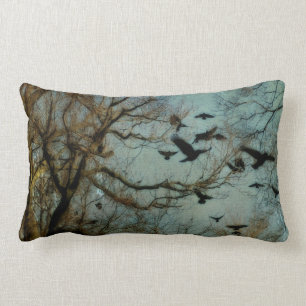 Woodland Crows Lumbar Cushion