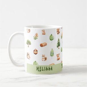 Woodland Cute Forest Animals Coffee Mug