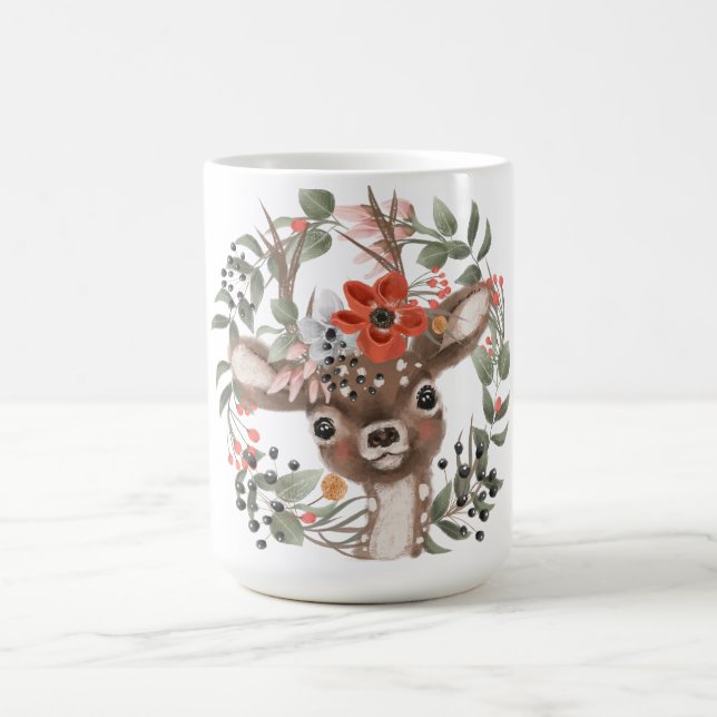 Woodland Cuties - Sweet Deer Coffee Mug (Center)