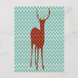 Woodland Deer Postcard
