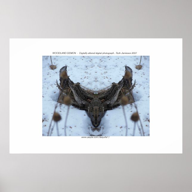WOODLAND DEMON POSTER (Front)