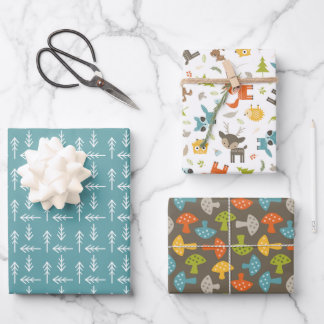 Woodland Designs Wrapping Paper Set