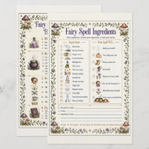 Woodland Fairy Party Games for Kids