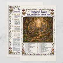 Woodland Fairy Party Games for Kids
