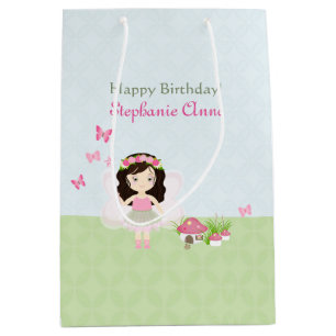 Woodland Fairy Princess Medium Gift Bag