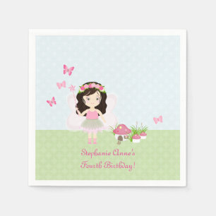 Woodland Fairy Princess Napkin