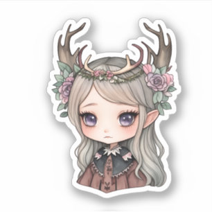 Woodland Fairy Sticker